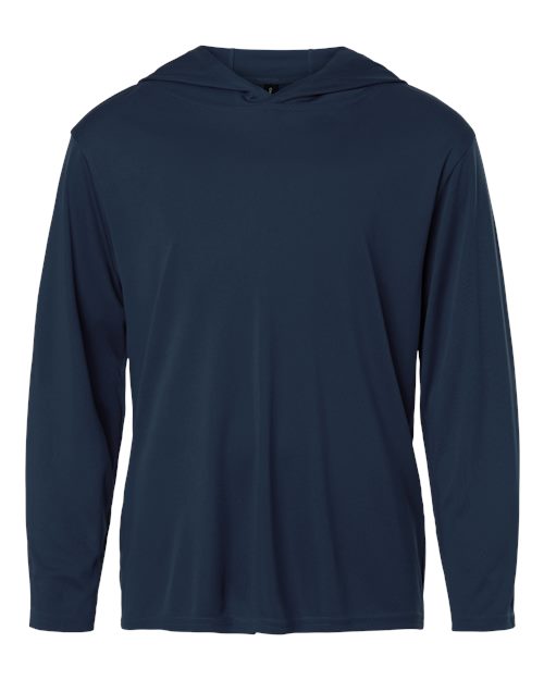 AllPro 48510Y Youth Pro-Lock Performance Hooded Long Sleeve T-Shirt