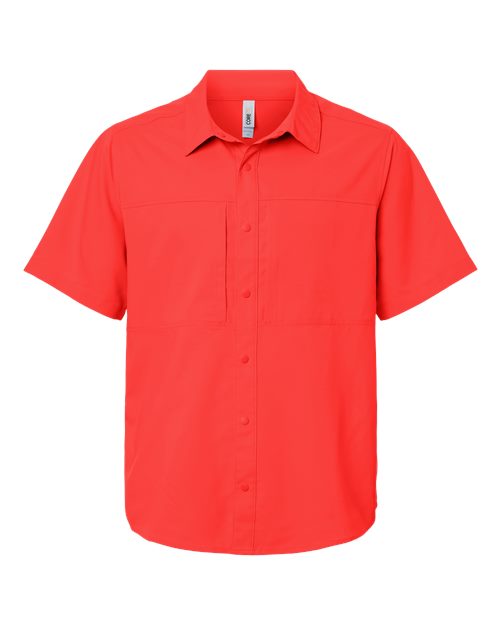 CORE365 CE520 Men's UltraUVP Shoreline Short Sleeve Staff Shirt