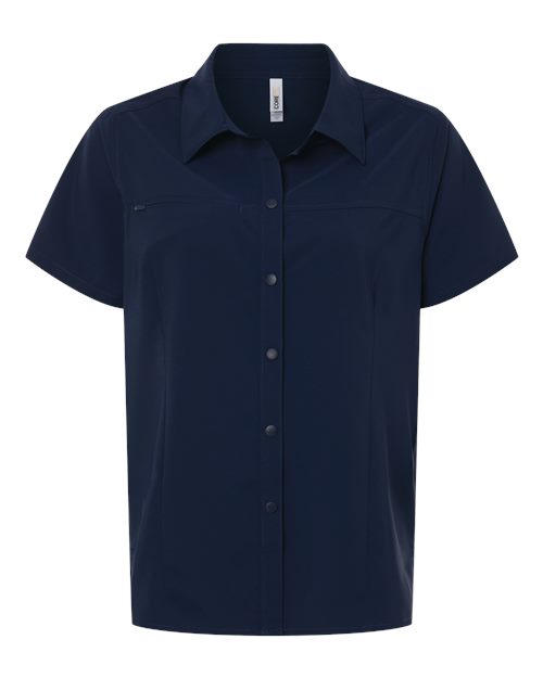 CORE365 CE520W Women's UltraUVP Shoreline Short Sleeve Staff Shirt