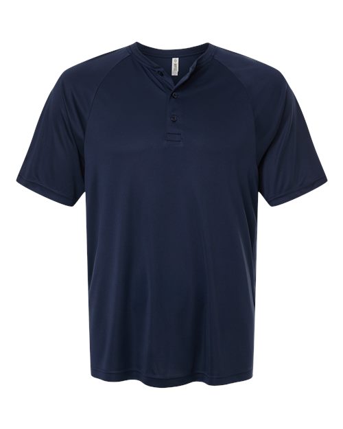 Team 365 TT11HN Men's Zone Performance Henley