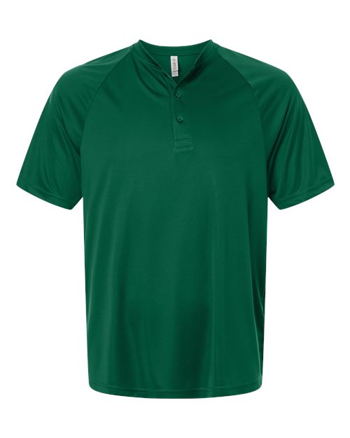 Team 365 TT11HN Men's Zone Performance Henley