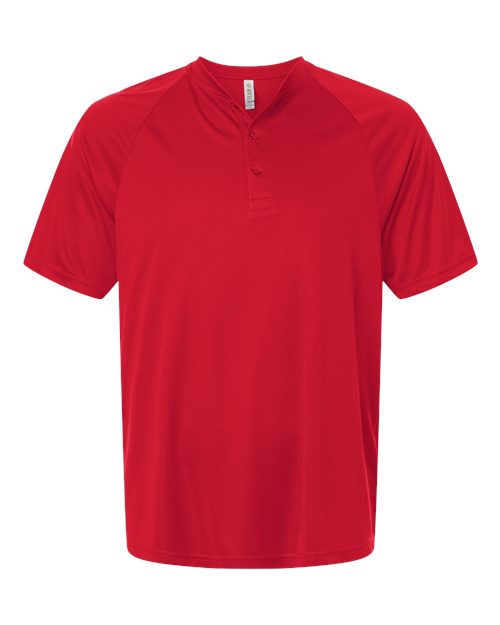 Team 365 TT11HN Men's Zone Performance Henley
