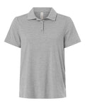 Team 365 TT125W Women's Relay Heathered Stripe Polo