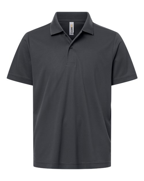 CORE365 CE108Y Youth Nova Performance Pique Polo