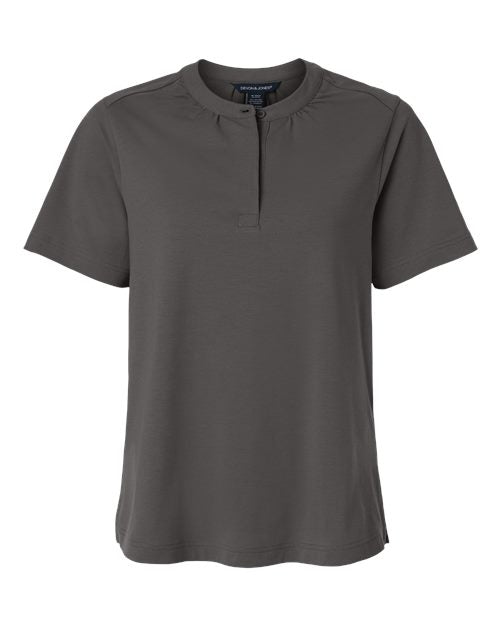 Devon & Jones DG102W Women's Seaton Pebble Textured Polo
