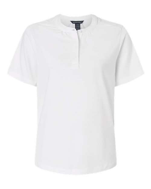 Devon & Jones DG102W Women's Seaton Pebble Textured Polo