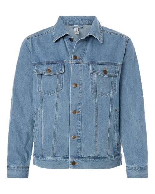 Harriton M75 Unisex Cooper Denim Jacket