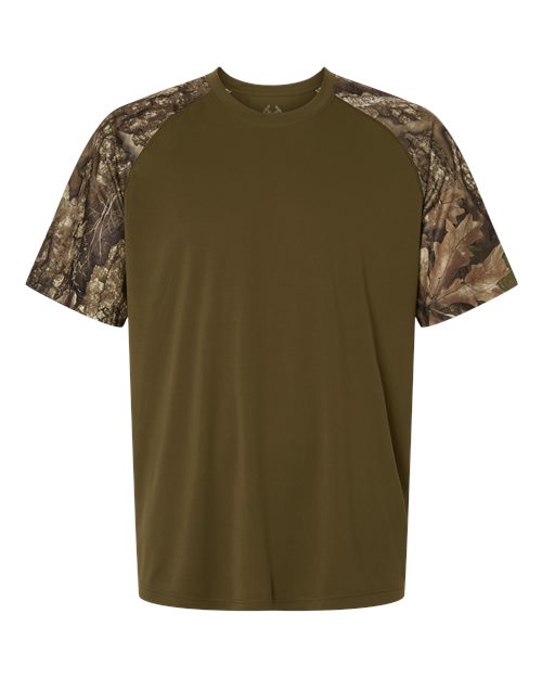 RealTree RT2103 Unisex Realtree® Performance Colorblock T-Shirt