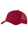 Big Accessories BX019Y Youth Twill Front Trucker Cap