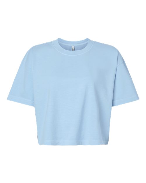 American Apparel 1302GD Women's Garment-Dyed Heavyweight Cropped Tee