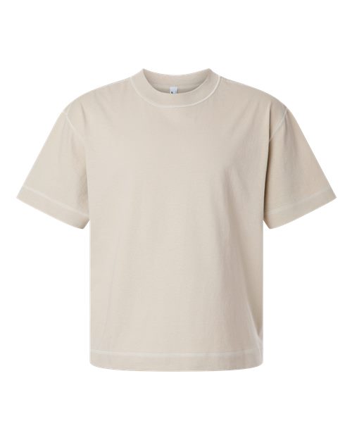 American Apparel 13ML0 Unisex Heavyweight Cotton Mid-Length Tee