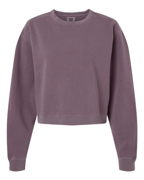 Comfort Colors 1566L Women's Garment-Dyed Mid-Length Crewneck Sweatshirt