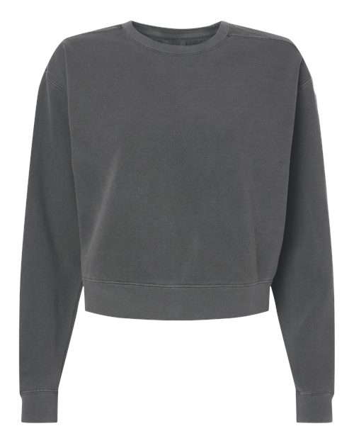 Comfort Colors 1566L Women's Garment-Dyed Mid-Length Crewneck Sweatshirt