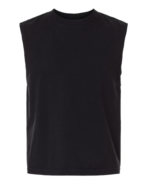 American Apparel 207GD Unisex Heavyweight Cotton Garment-Dyed Mid-Length Muscle Tee