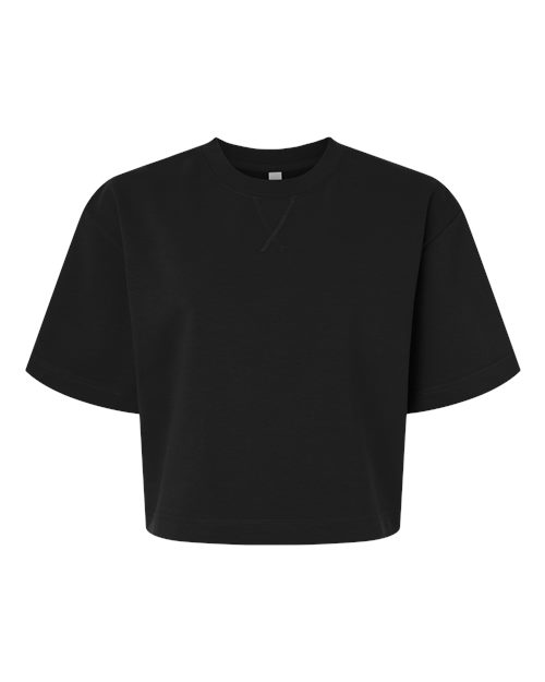 American Apparel FTCB0 Women's French Terry Mid-Length Boxy Top