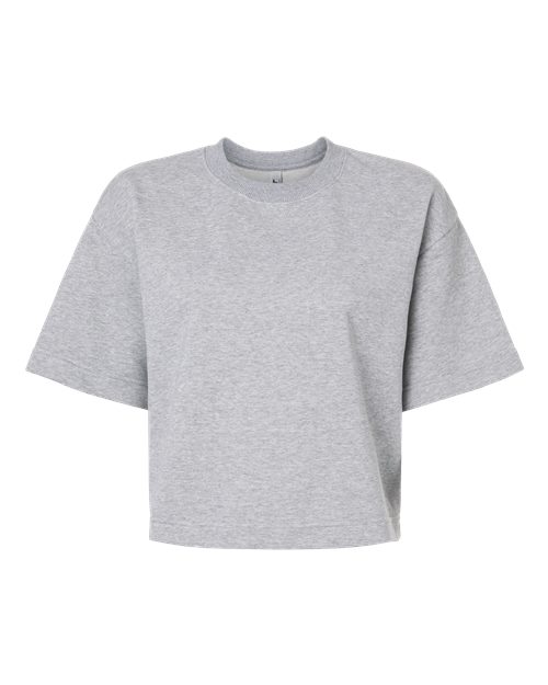 American Apparel FTCB0 Women's French Terry Mid-Length Boxy Top