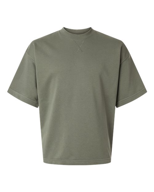 American Apparel FTEX00 Unisex French Terry Ex Crew Top