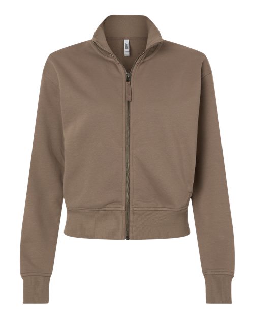 American Apparel FTJ00 Women's French Terry Full-Zip Jacket