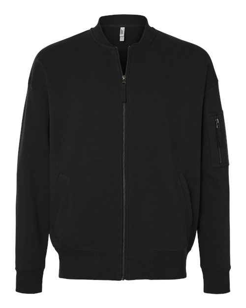 American Apparel FTJ77 Unisex French Terry Bomber Jacket