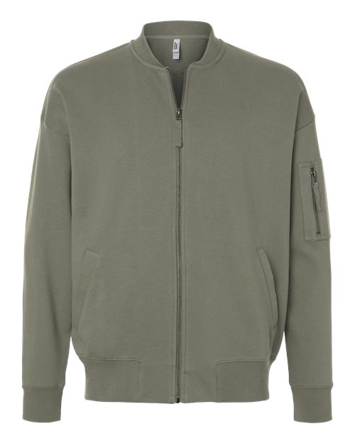 American Apparel FTJ77 Unisex French Terry Bomber Jacket