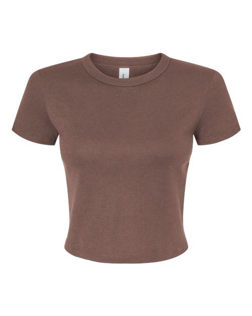BELLA + CANVAS 1010 Women's Micro Rib Baby Tee