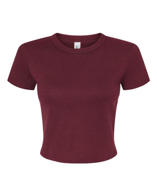 BELLA + CANVAS 1010 Women's Micro Rib Baby Tee