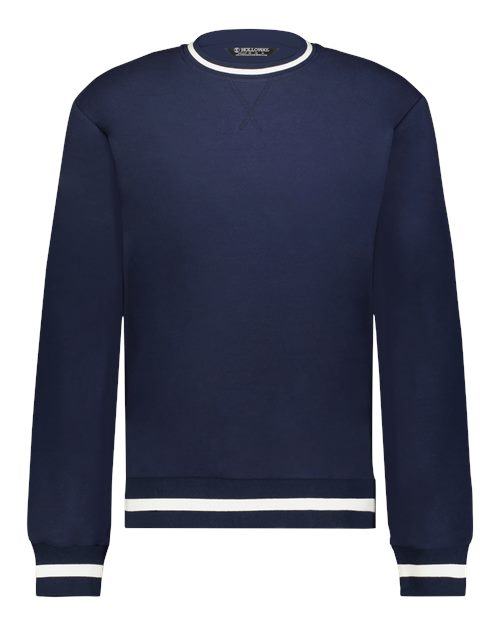 Holloway 223527 Unisex Heritage Prep Crewneck Sweatshirt