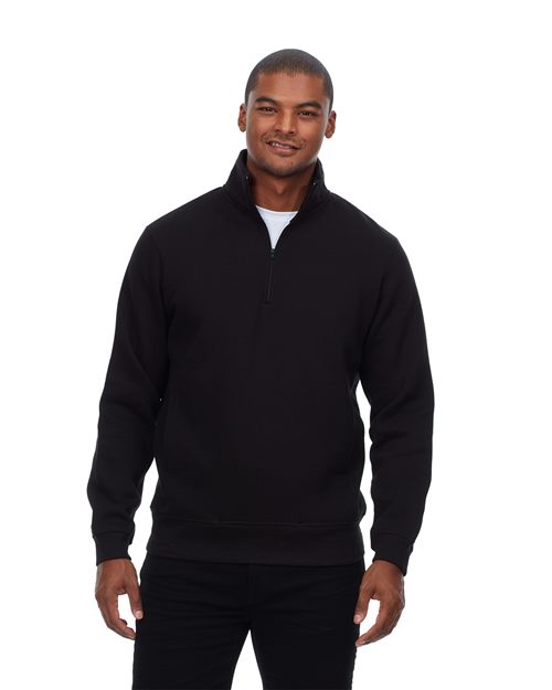 Threadfast Apparel 320Q Unisex Ultimate Fleece Quarter-Zip Sweatshirt