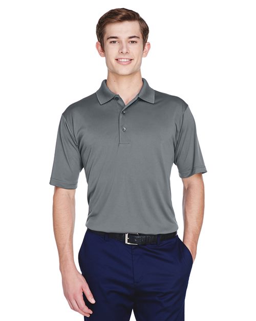 UltraClub 8610 Men's Cool & Dry 8-Star Elite Performance Interlock Polo