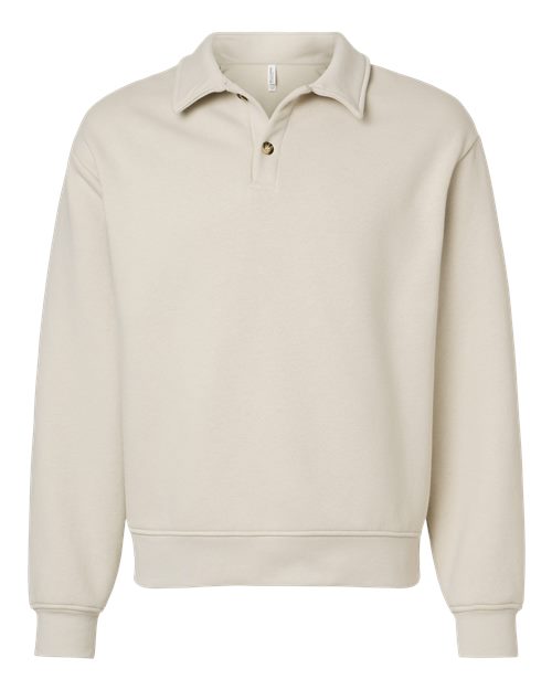 BELLA + CANVAS 4741 Unisex 10 oz. Heavyweight Polo Sweatshirt