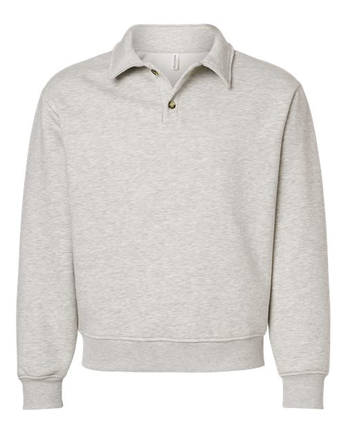 BELLA + CANVAS 4741 Unisex 10 oz. Heavyweight Polo Sweatshirt