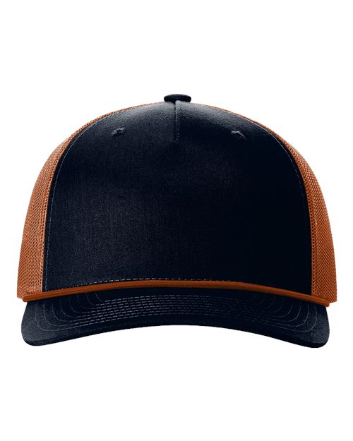 Richardson 112FPR Five-Panel Trucker Rope Cap