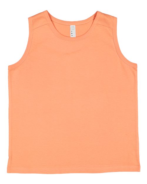 LAT 6123 Youth Fine Jersey Tank