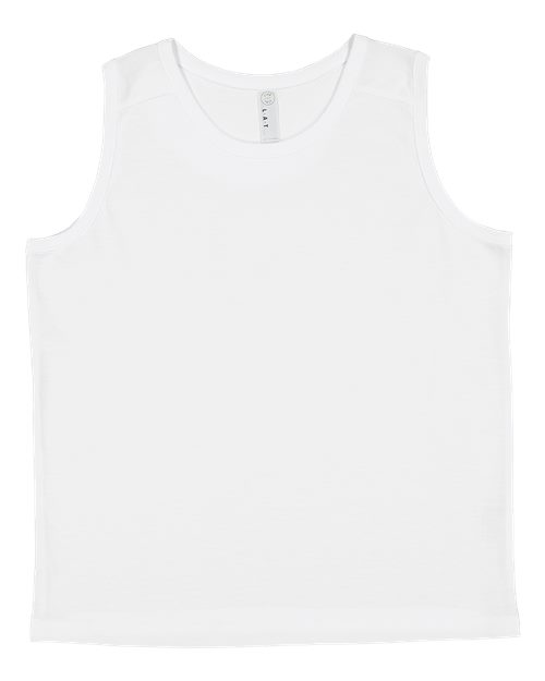 LAT 6123 Youth Fine Jersey Tank