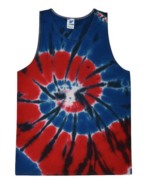 Colortone 3500 Unisex Tie-Dyed Tank Top