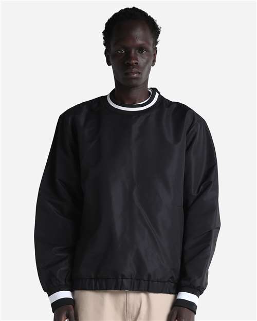 Shaka Wear SHCNW Unisex Crewneck Windbreaker