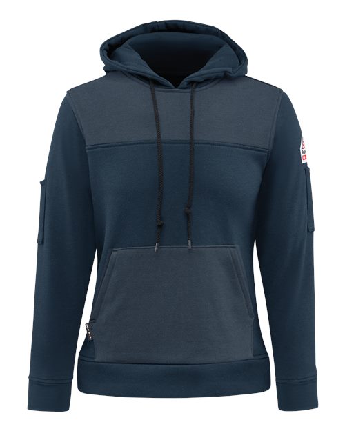 Bulwark SMM5 Women's Flame-Resistant Fleece Hooded Sweatshirt
