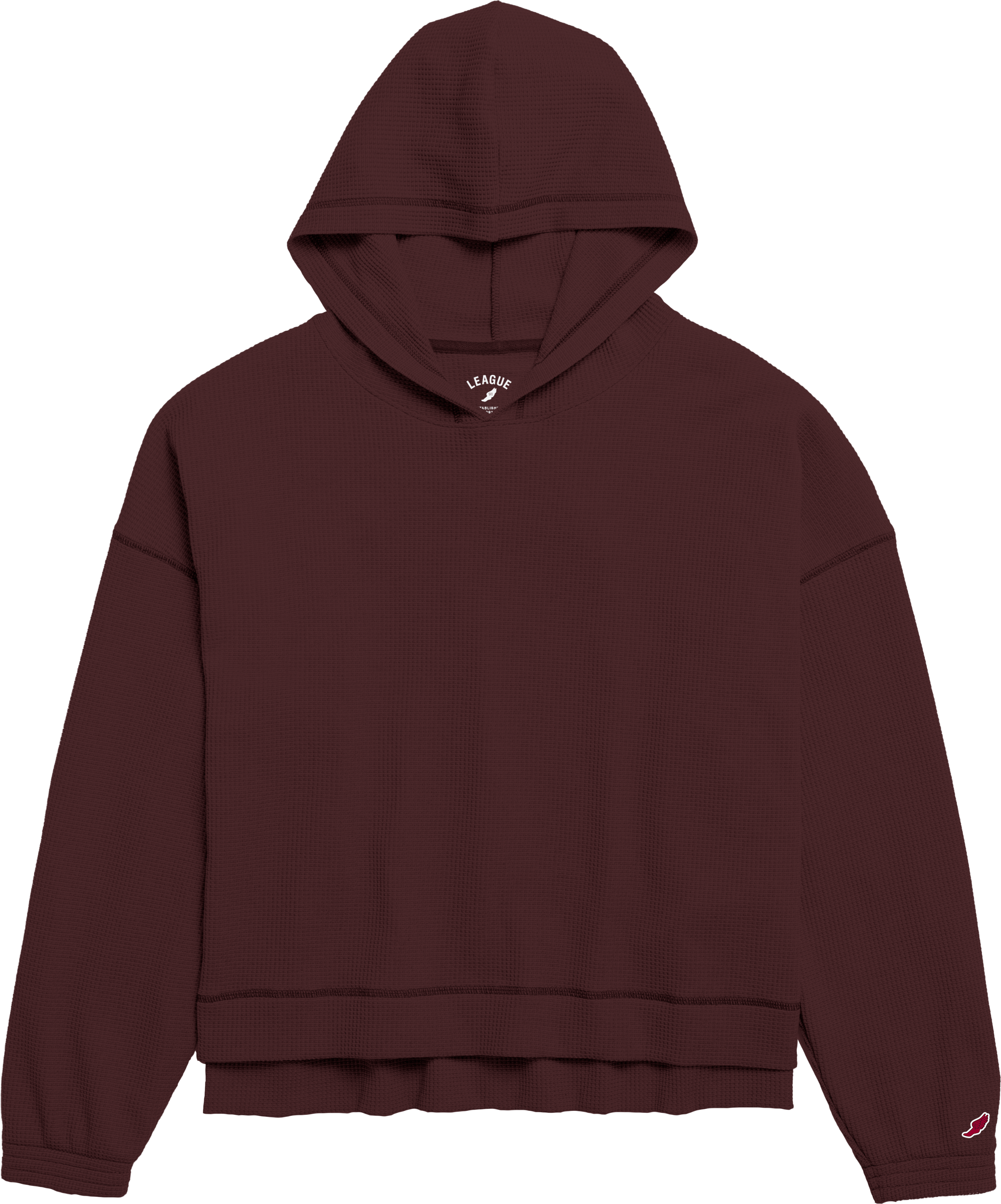 League WA125 Waffle Oversized Hoodie