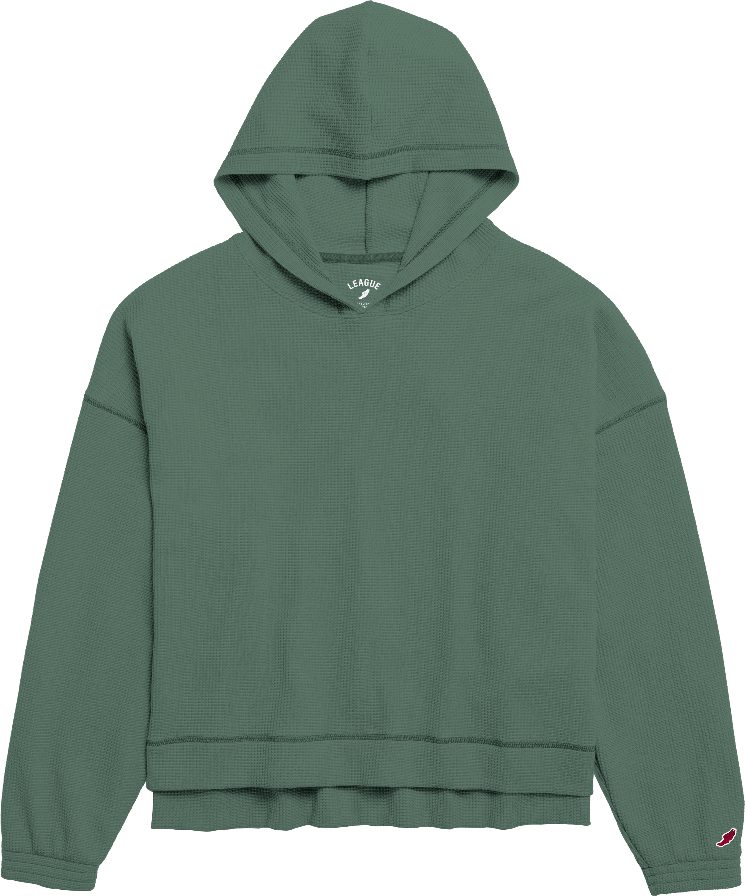 League WA125 Waffle Oversized Hoodie