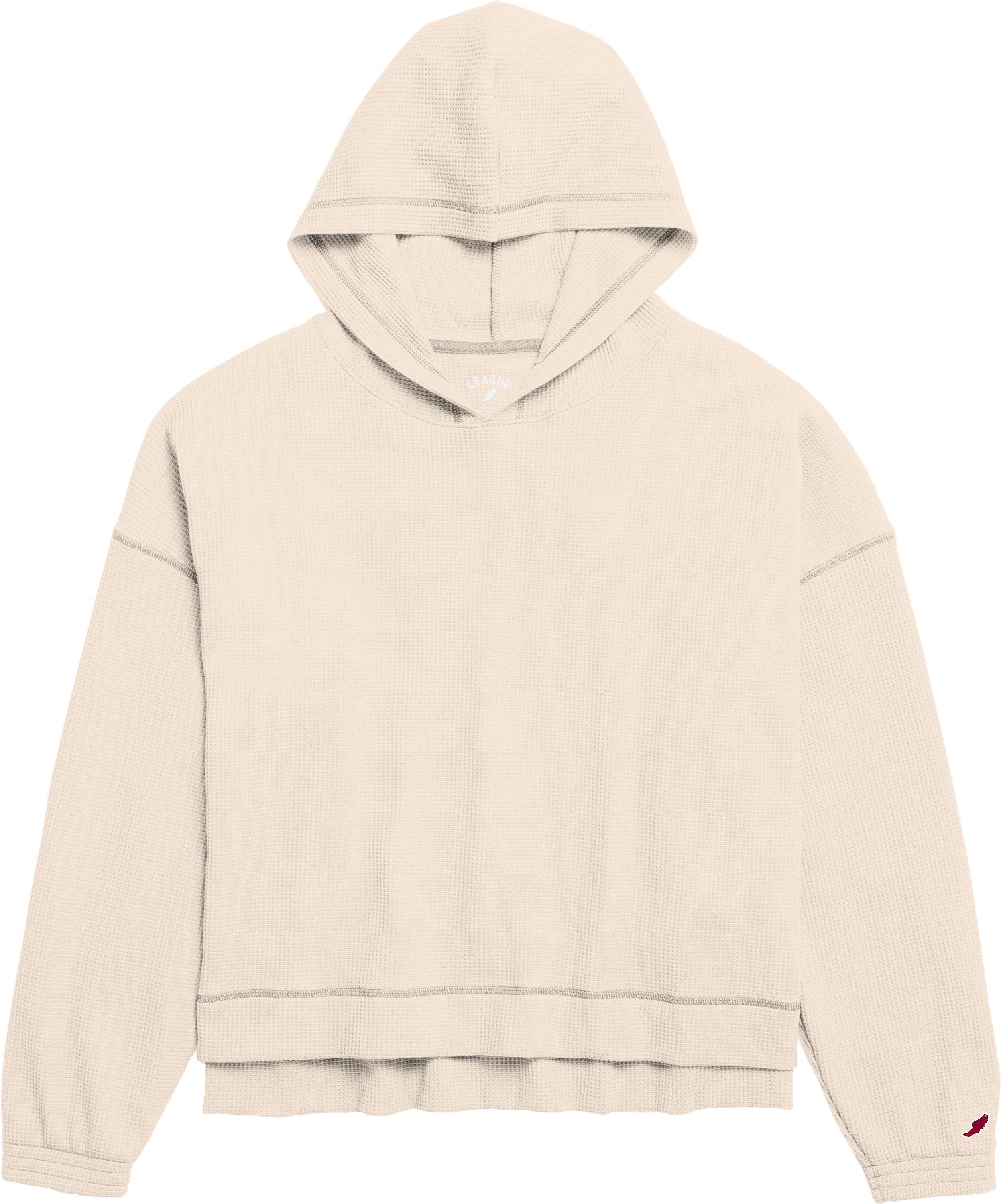 League WA125 Waffle Oversized Hoodie