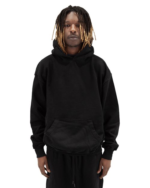 Shaka Wear SHGDH Unisex Los Angeles Garment-Dyed Hooded Sweatshirt