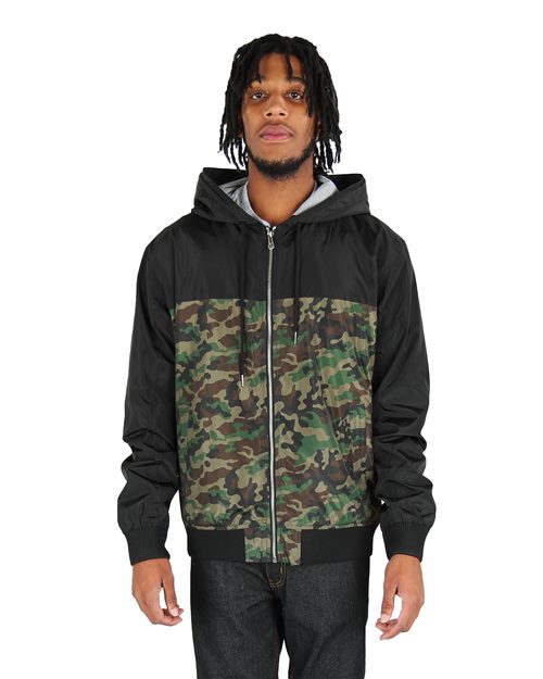 Shaka Wear SHWBJ Unisex Windbreaker Jacket