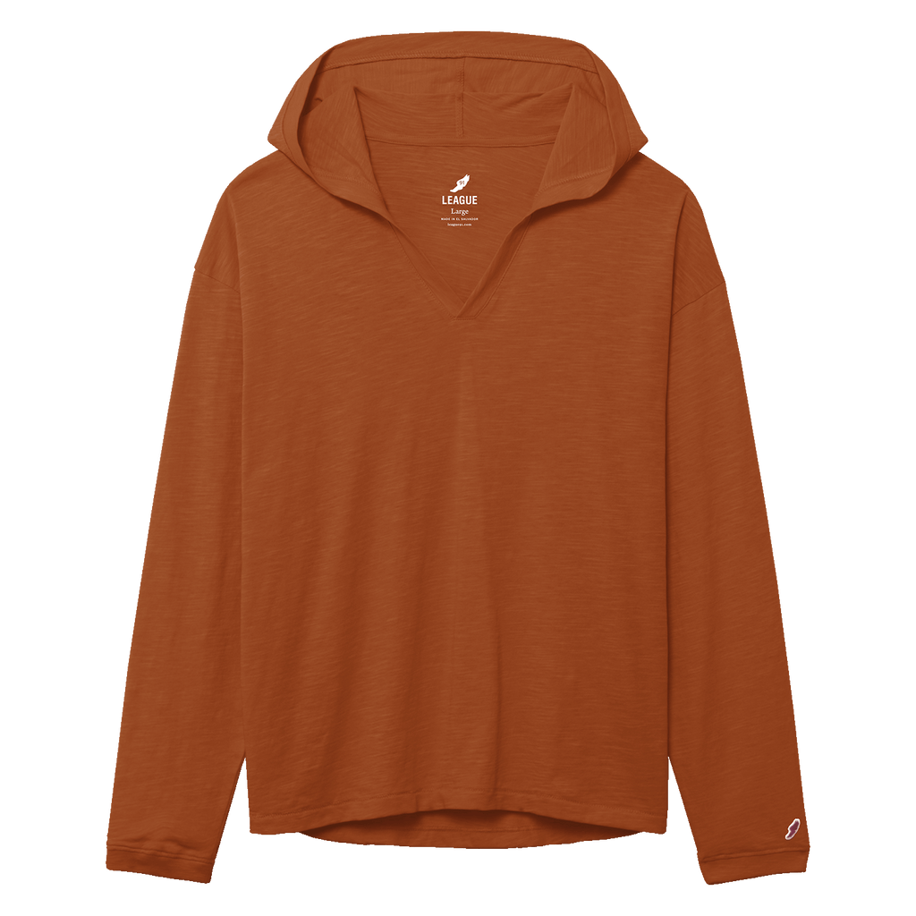 League JS220 Jersey Slub Women's Hood
