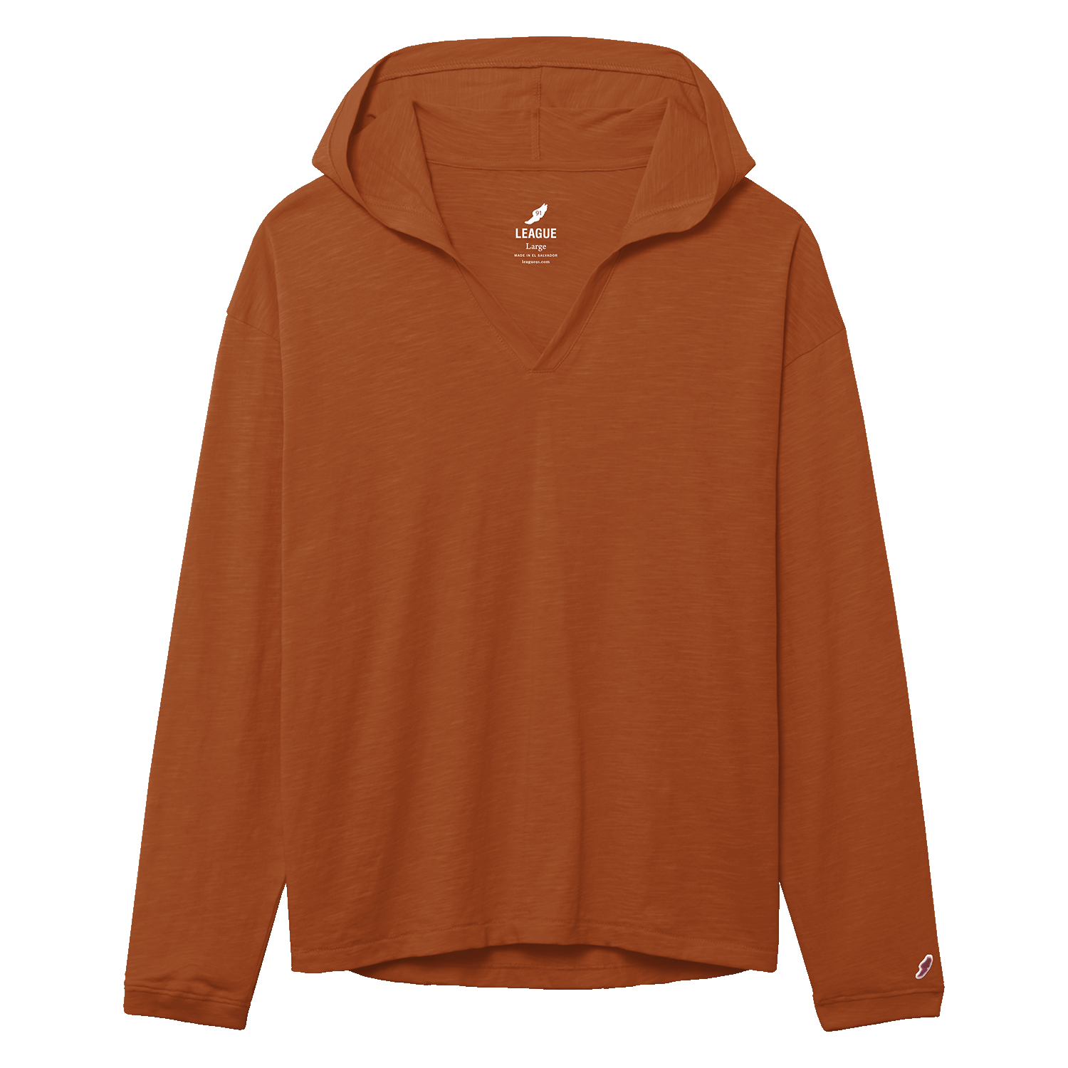 League JS220 Jersey Slub Women's Hood
