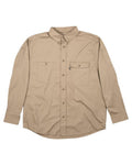 Berne Apparel SH21 Men's Utility Lightweight Canvas Woven Dress Shirt
