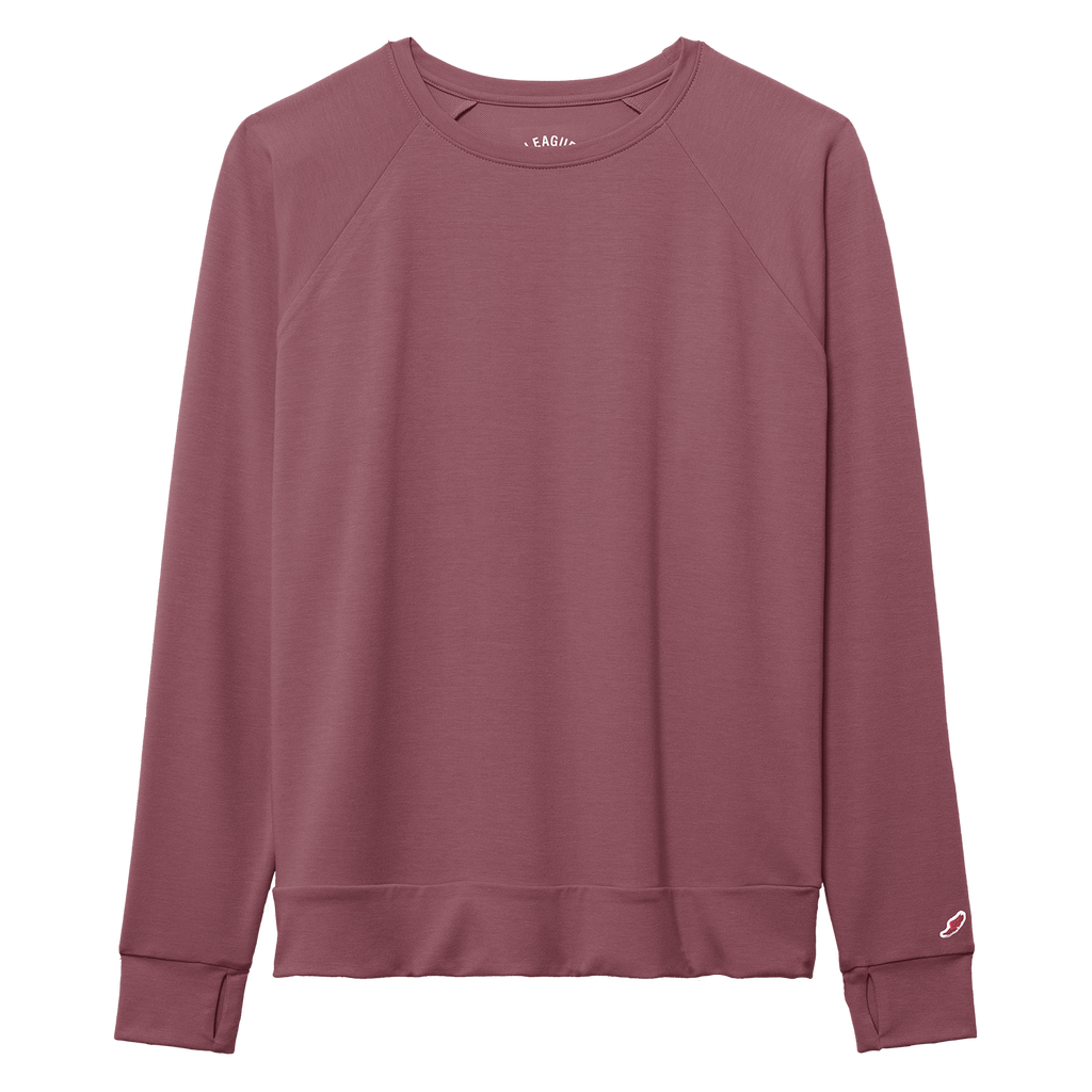 League ADW120 All Day Women's Long Sleeve Crew
