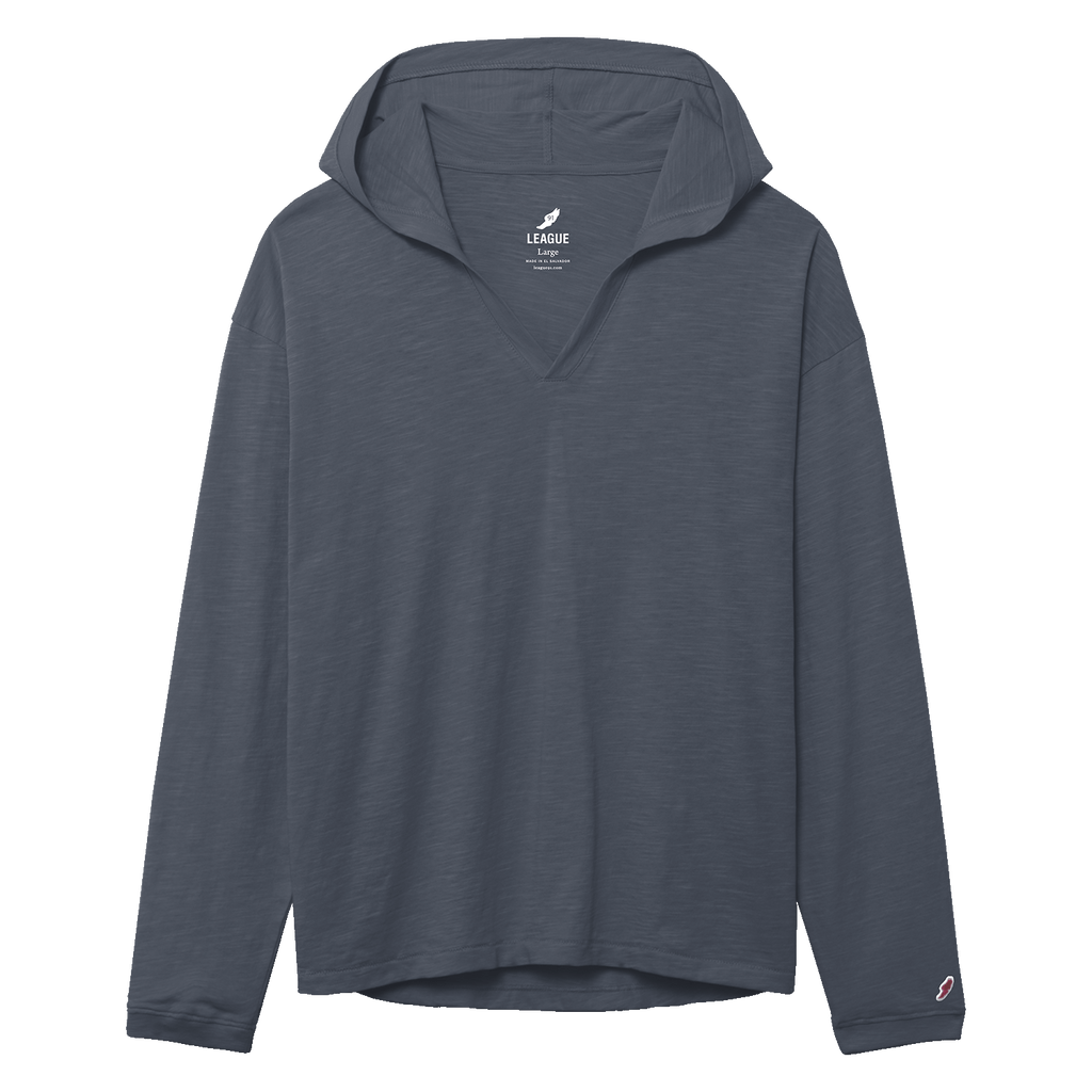 League JS220 Jersey Slub Women's Hood