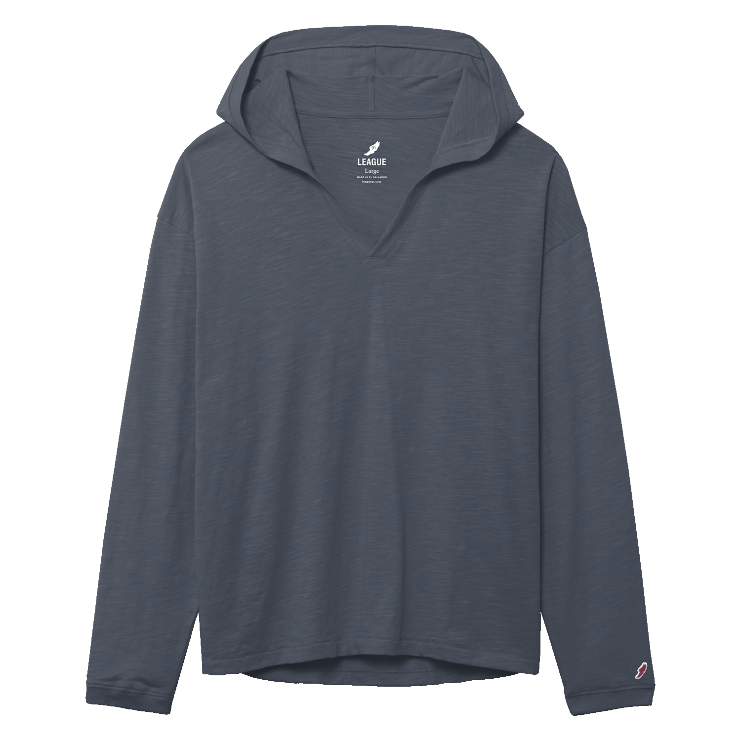 League JS220 Jersey Slub Women's Hood