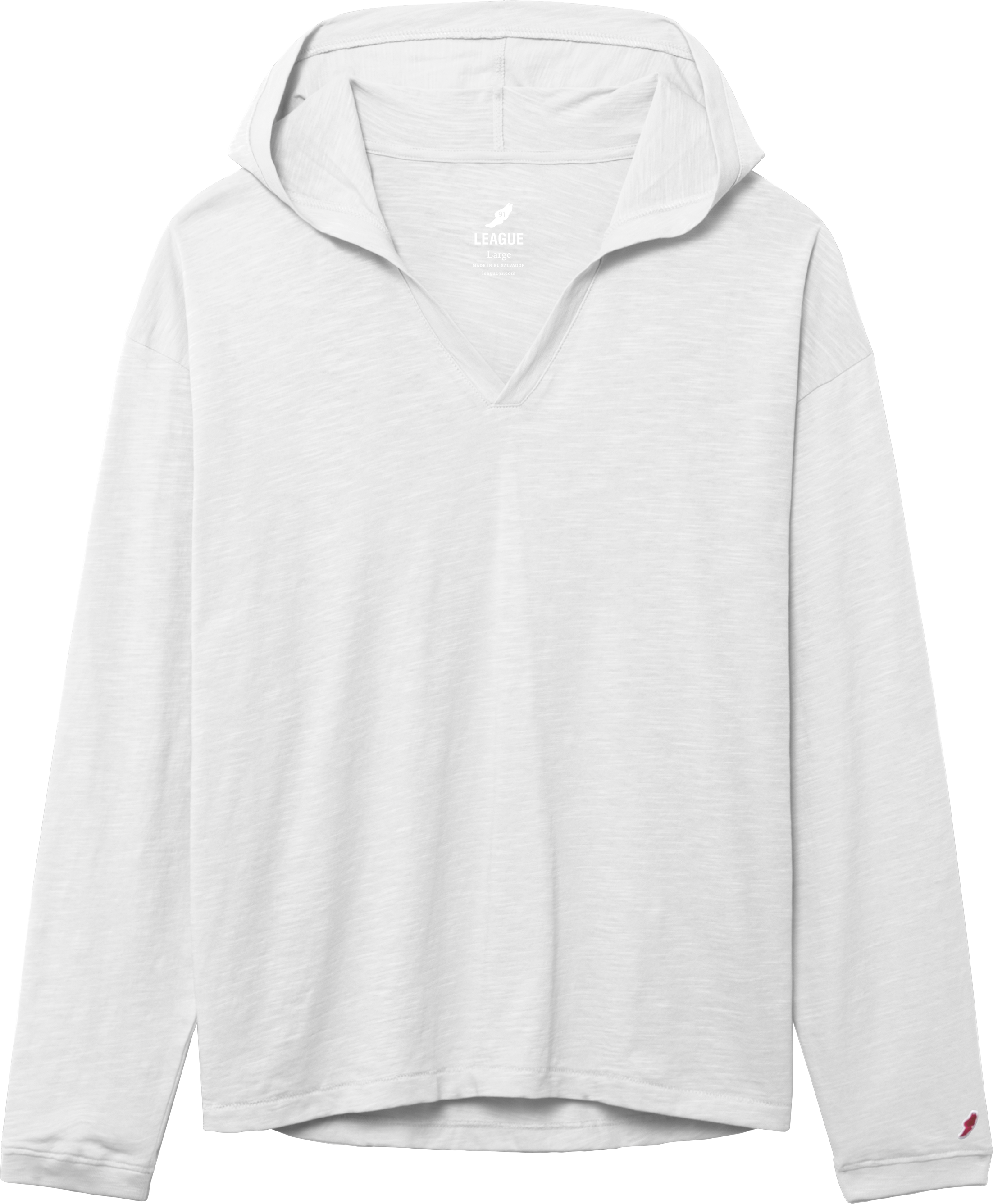 League JS220 Jersey Slub Women's Hood
