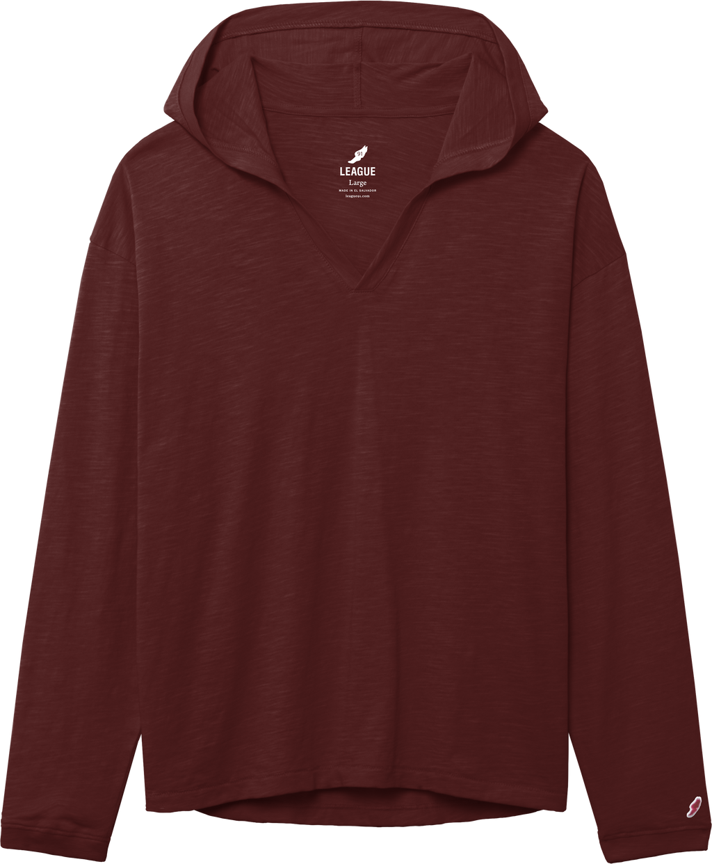 League JS220 Jersey Slub Women's Hood